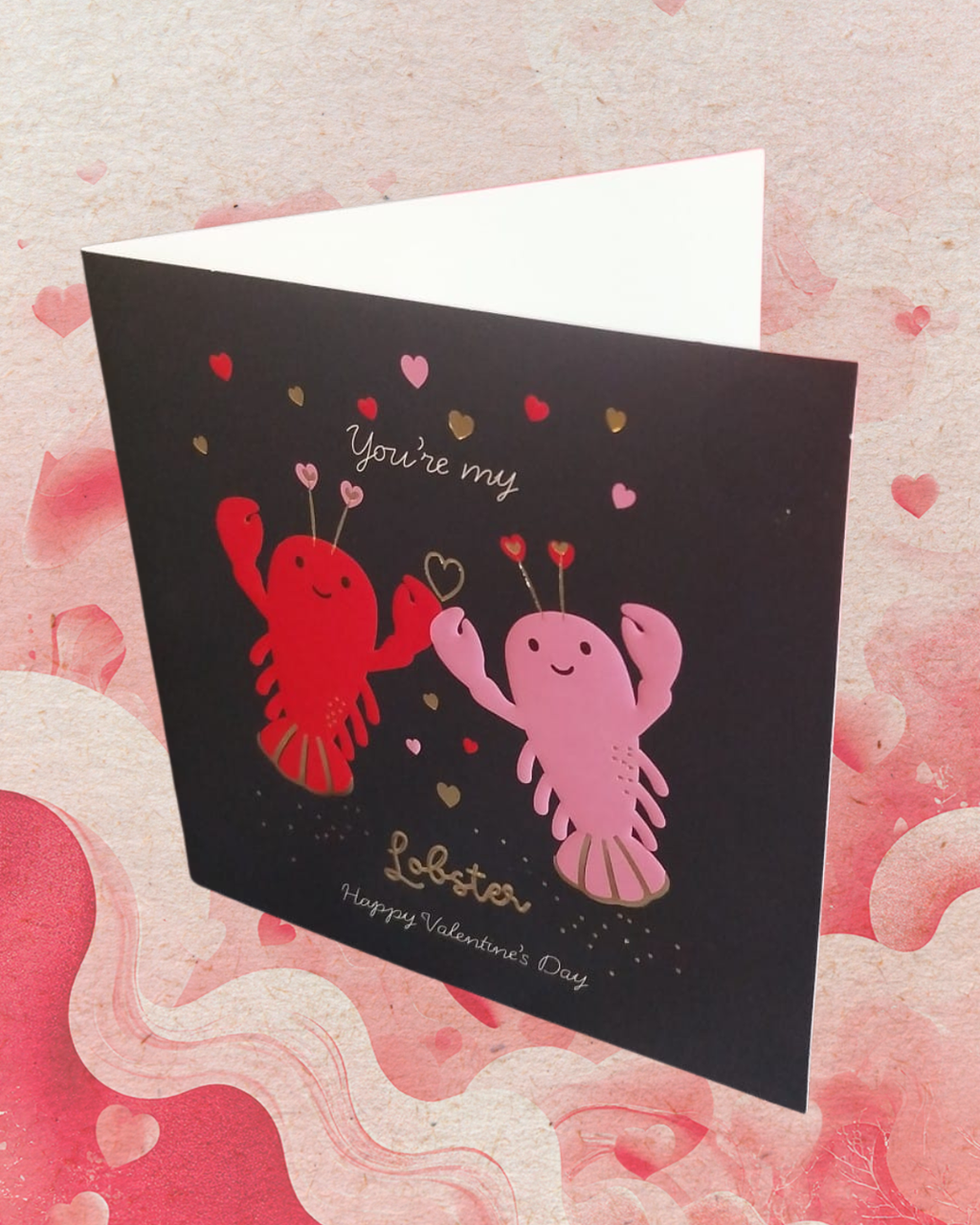 Red furry Heart shaped Box